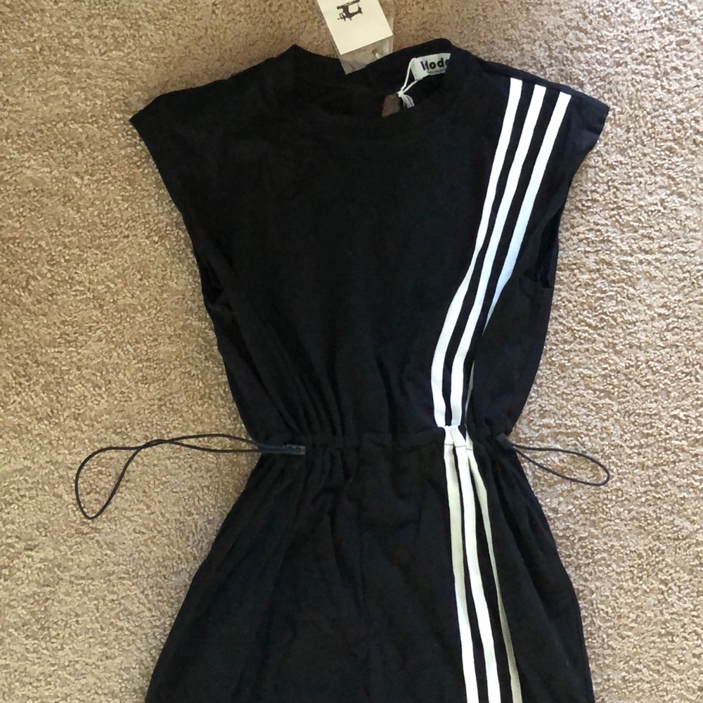 Black sport jumpsuit - Picture 3 of 7